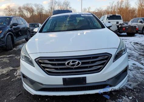2015 Hyundai Sonata Sport from USA, damaged, VIN 5NPE34AFXFH098716